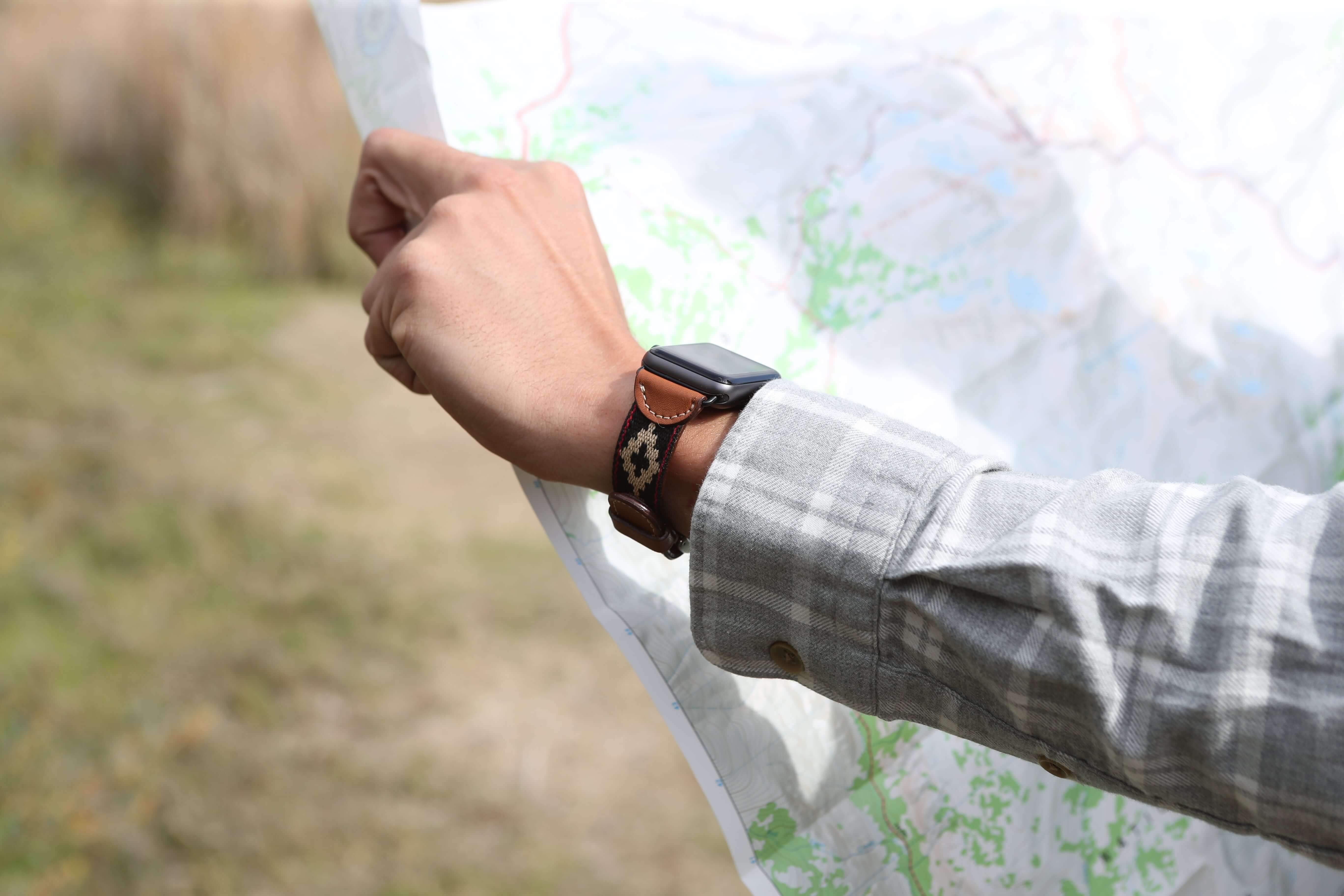 Corbina Black Apple Watch Band - Image 10