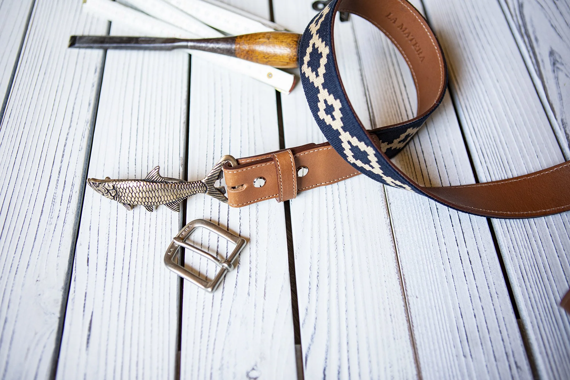 Diplomático Woven Belt - Changeable Buckle - Image 7