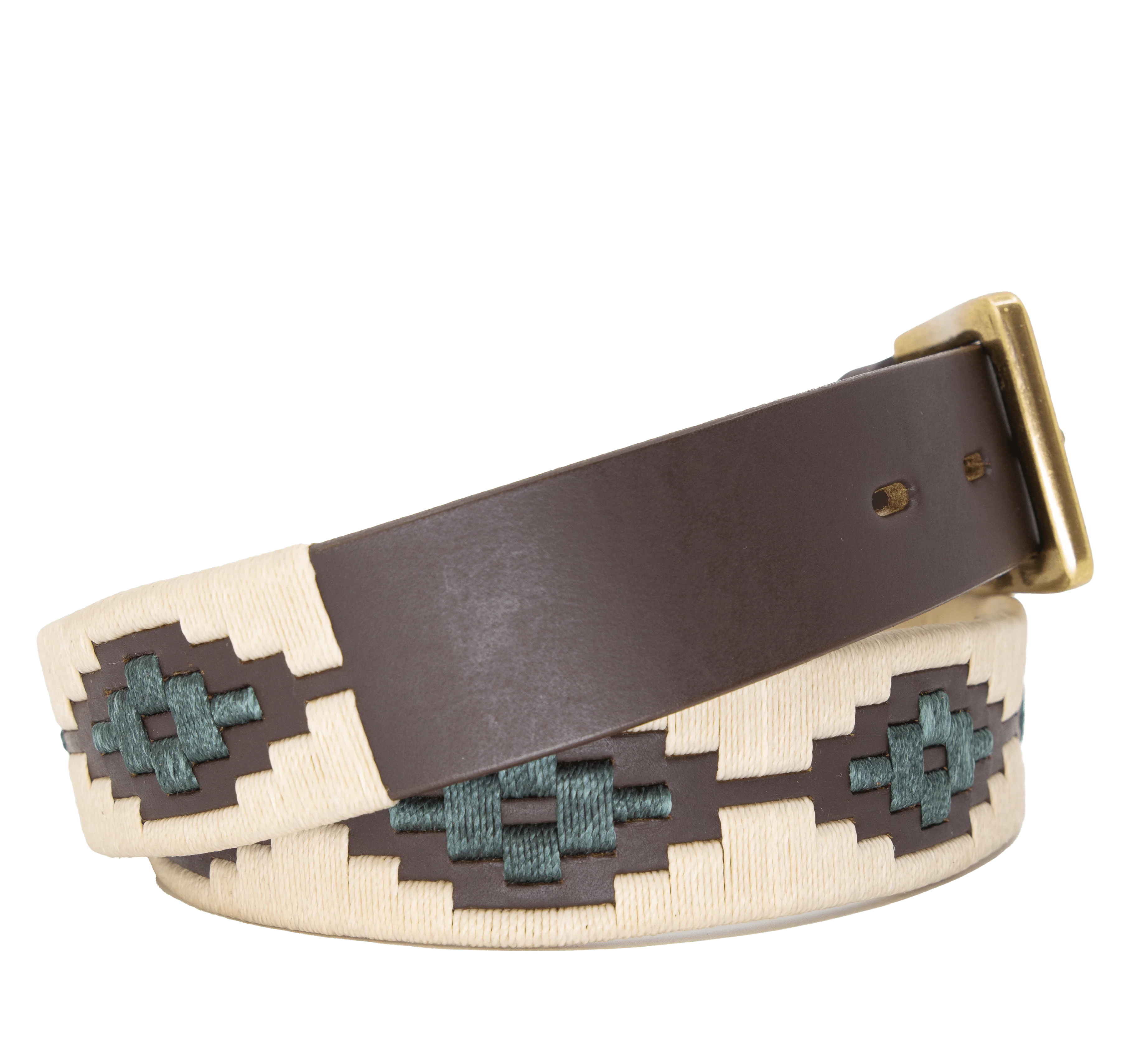 Limited Edition: Chocolate Cazador Polo Belt - Image 3
