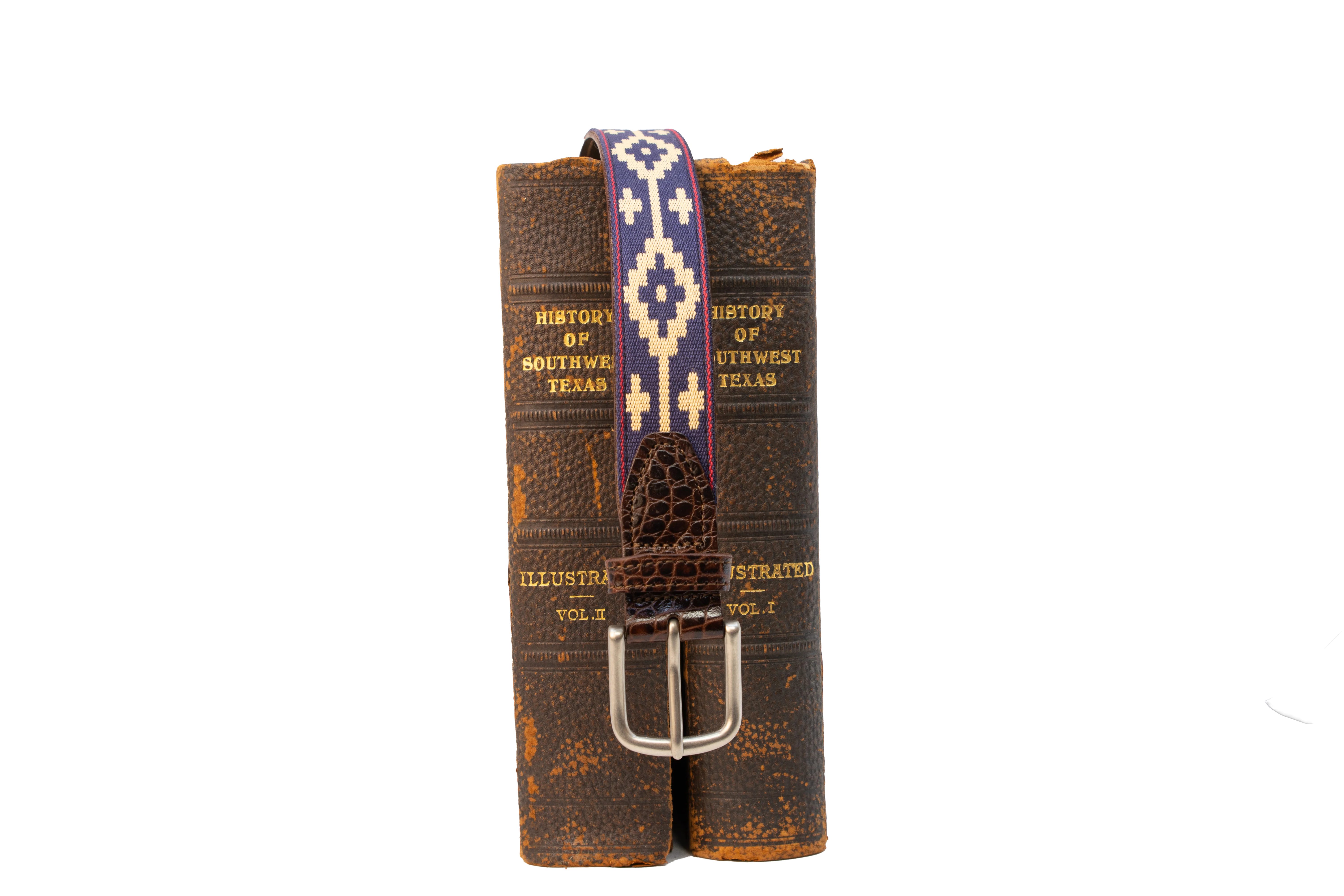 Paloma Woven Belt - Exótico Burgundy - Image 3