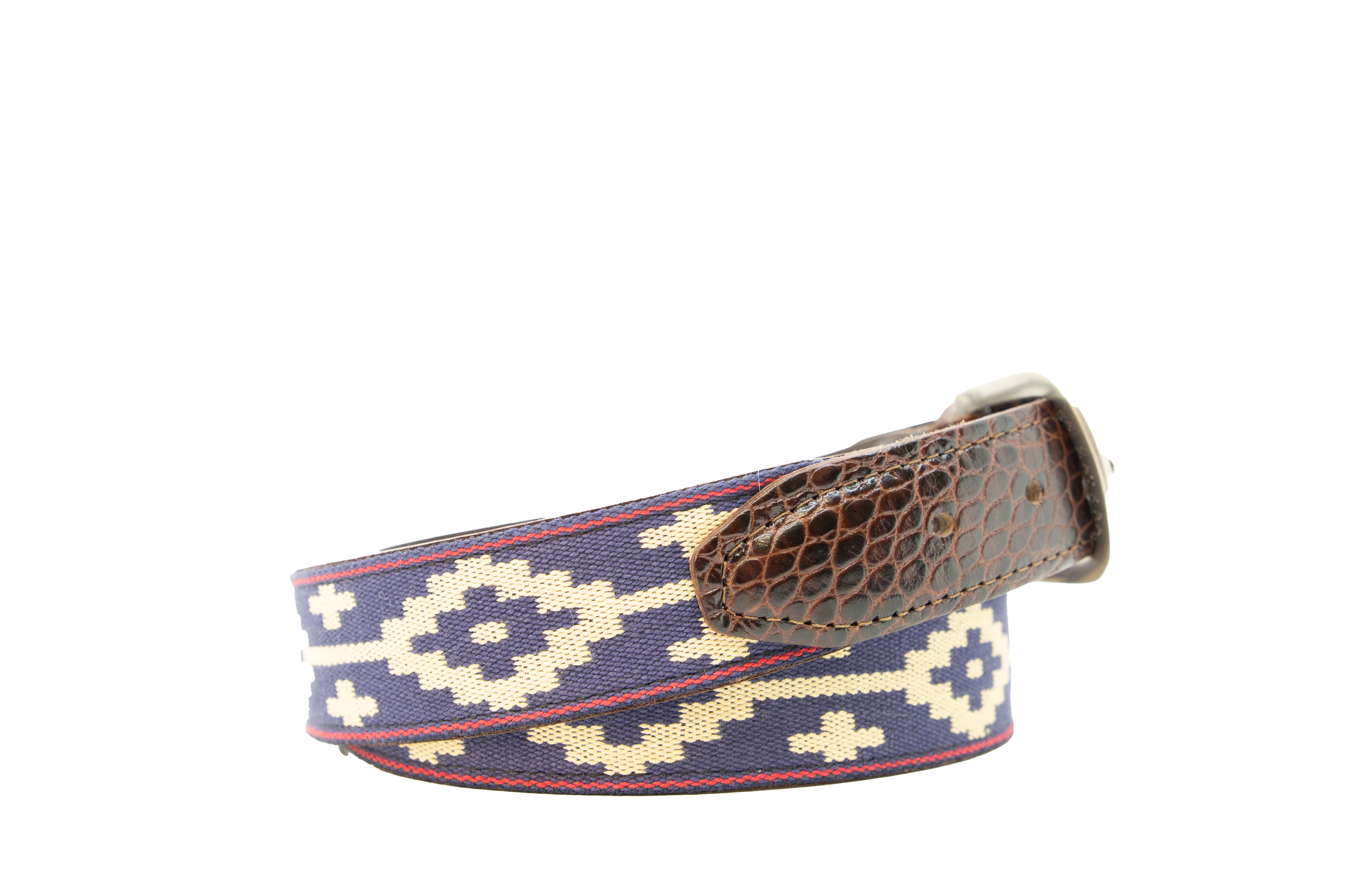 Paloma Woven Belt - Exótico Burgundy - Image 4