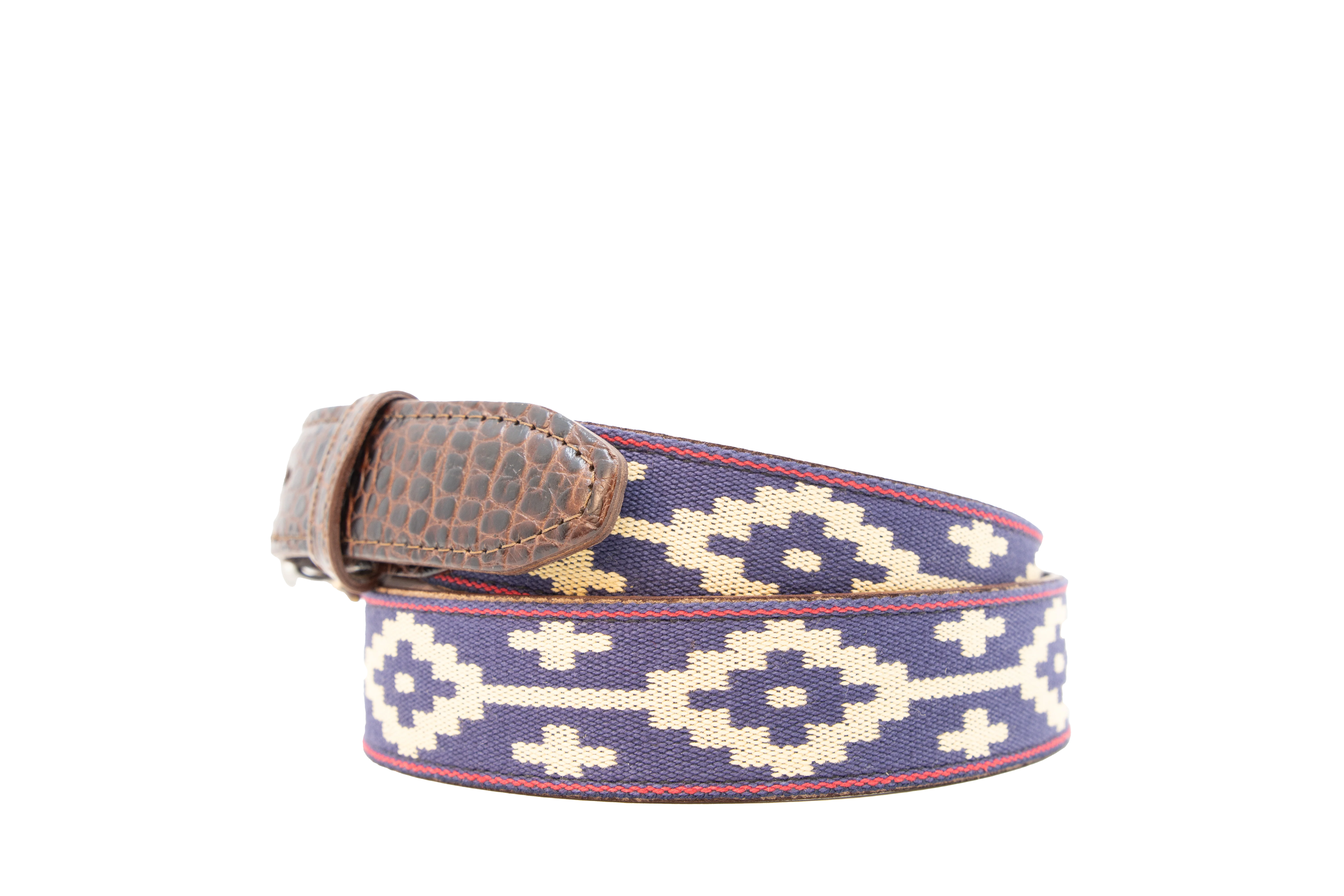 Paloma Woven Belt - Exótico Burgundy - Image 5