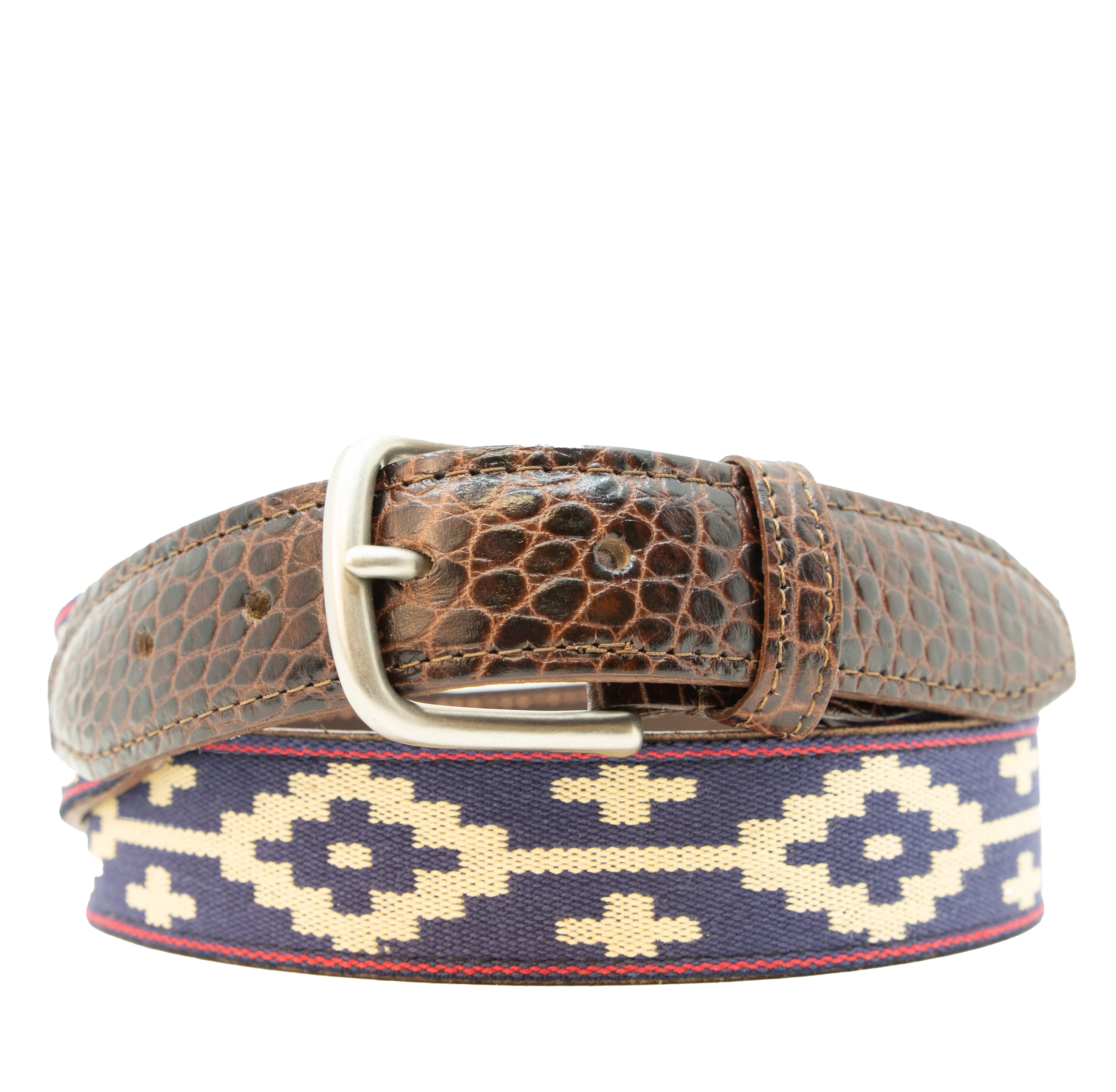 Paloma Woven Belt - Exótico Burgundy - Image 6